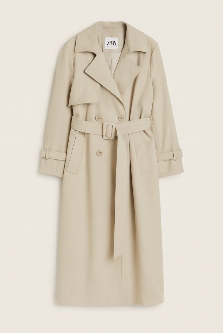 ترانشكوت مبطن طويل 801